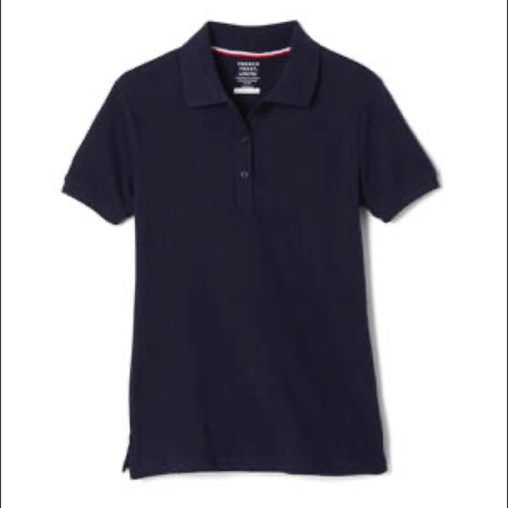 5 Youth Girls School uniform polos French Toast